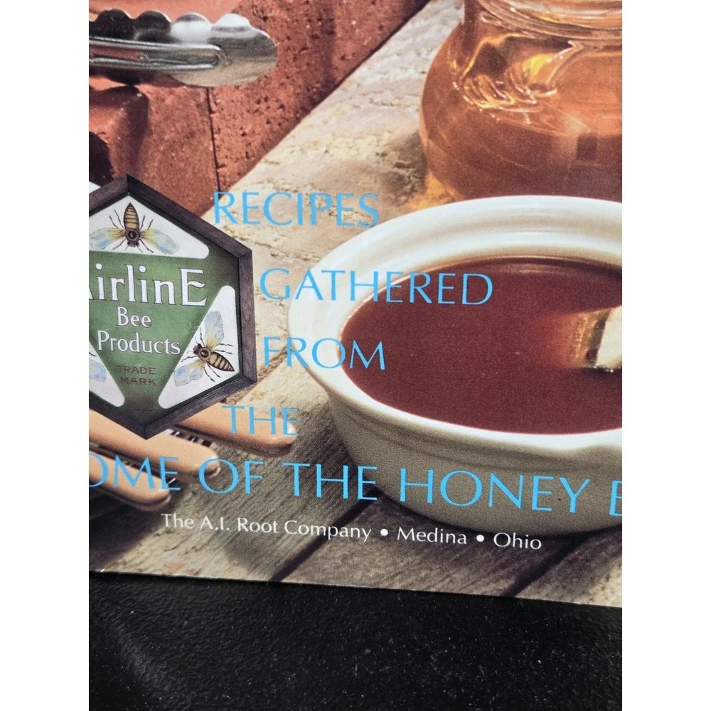 The A.I. Root Company‎ Honey Cook Book Cookbook 1991 Vintage Spiral Very Rare